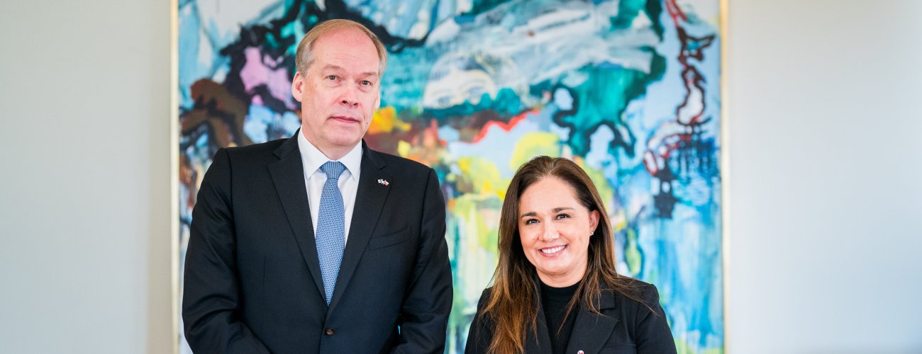 Subsecretaria se reúne con el subsecretario de Estado de Comercio Internacional de Finlandia