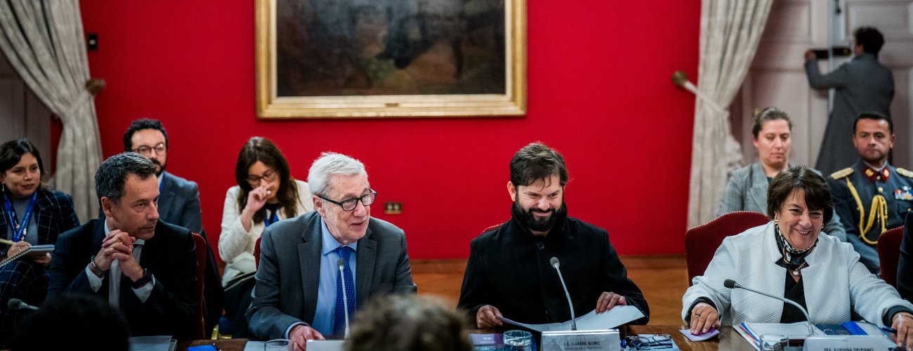 Ministro participa junto al presidente Gabriel Boric Font en la 58° Reunión del Consejo de Política Antártica
