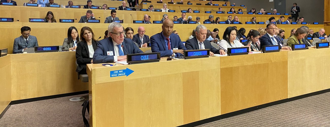 Canciller aborda el contexto regional, la situación en Gaza y sostiene una serie de reuniones bilaterales en Naciones Unidas