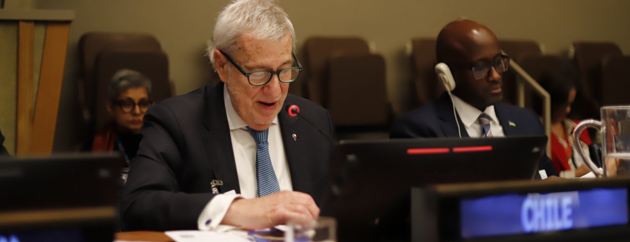Canciller participa en reuniones de alto nivel y destaca la necesidad de fortalecer el multilateralismo frente a los desafíos globales