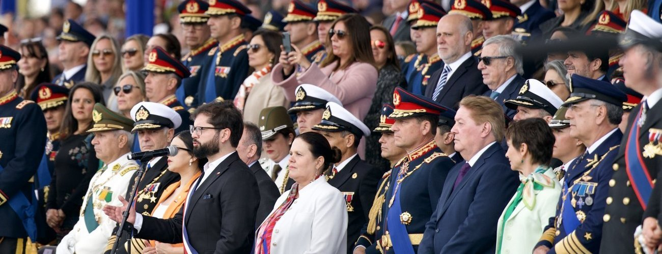 Canciller asiste a la Gran Parada Militar 2024