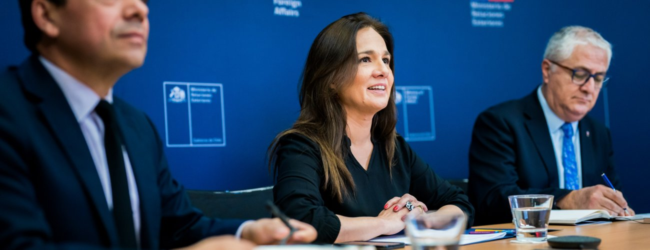 Subsecretaria sostiene videoconferencia con la subsecretaria de Estado Parlamentaria para América Latina y el Caribe del Reino Unido
