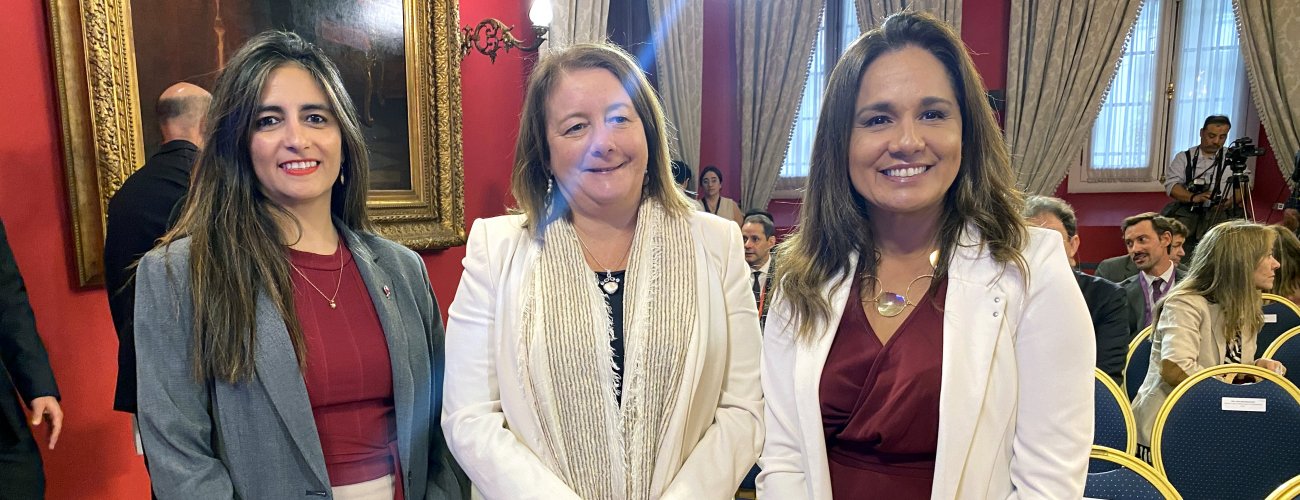 Subsecretaria Gloria de la Fuente participó en ceremonia de presentación de la estrategia de la CAF en Chile 2023-2026