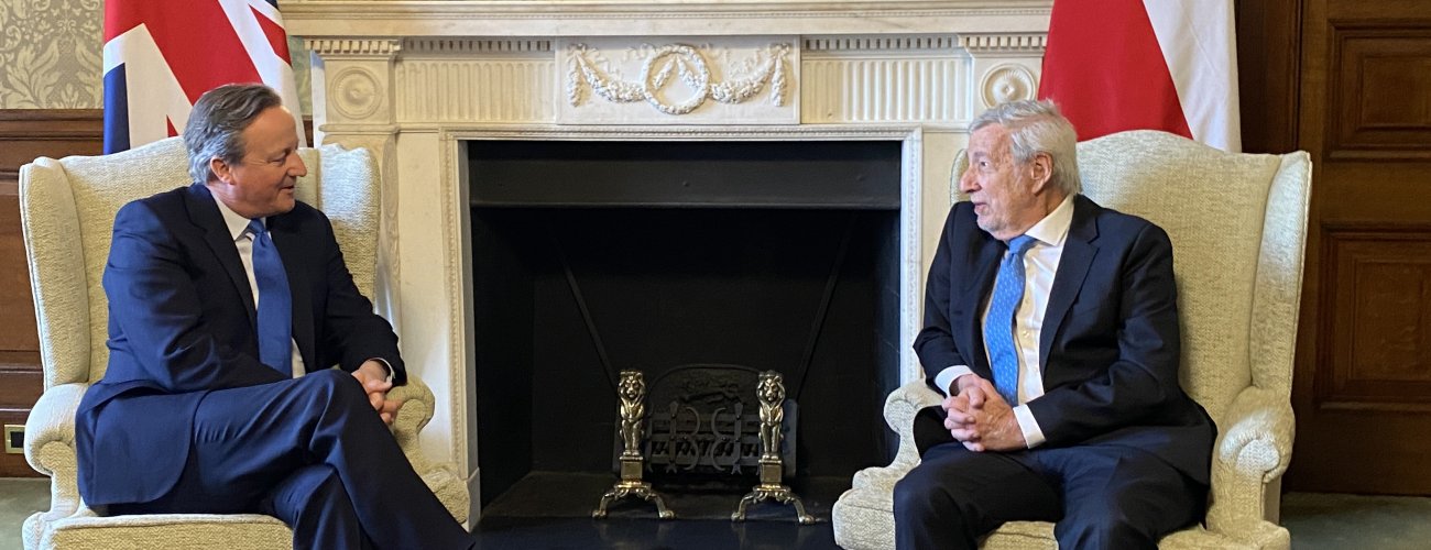 Canciller Alberto van Klaveren se reúne con el secretario de Estado para Asuntos Exteriores del Reino Unido