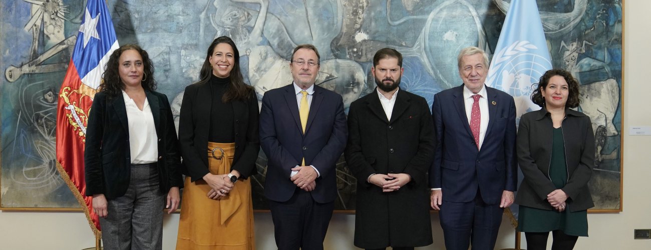 Canciller acompaña al Presidente en audiencia con el administrador del PNUD