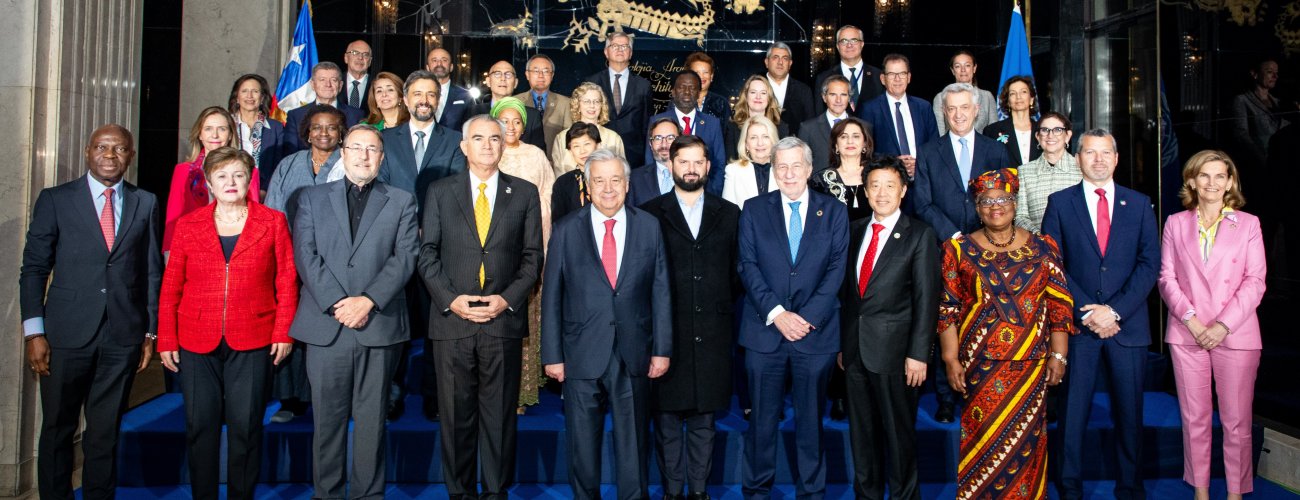 Canciller acompaña al Presidente en audiencia con Secretario General de las Naciones Unidas