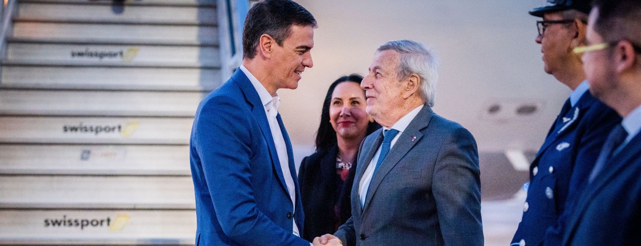 Canciller recibe al Presidente del Gobierno español