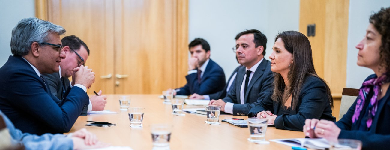 Subsecretaria de la Fuente sostuvo encuentro con director de Planificación Estratégica de EE.UU.