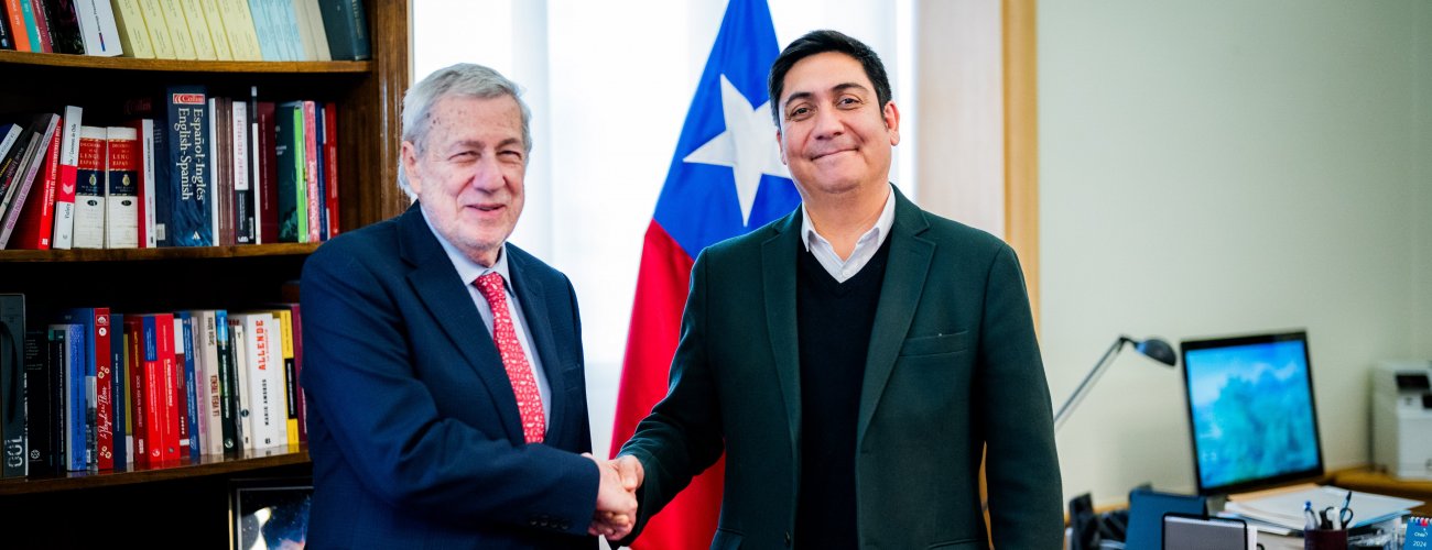 Canciller se reúne con secretario ejecutivo de la Comisión para la Paz y el Entendimiento