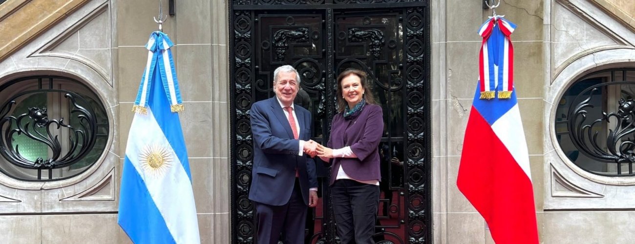 Canciller Alberto van Klaveren se reúne con su par argentina, Diana Mondino