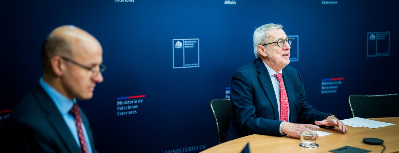 Canciller participa en webinar sobre el Acuerdo BBNJ organizado por el Wilson Center