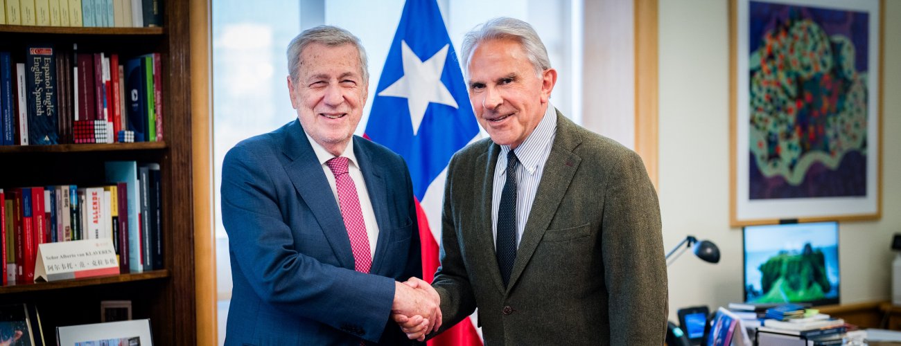 Canciller sostiene reuniones con presidentes de las comisiones de Relaciones Exteriores del Senado y de la Cámara de Diputadas y Diputados