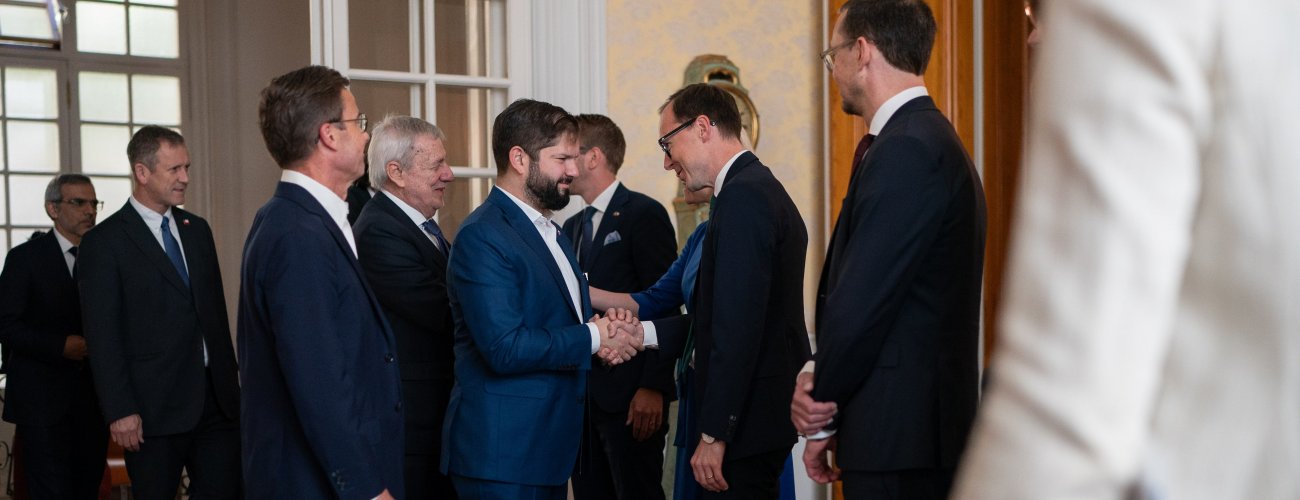 Canciller acompaña al Presidente Gabriel Boric en su segundo día de visita oficial en Suecia