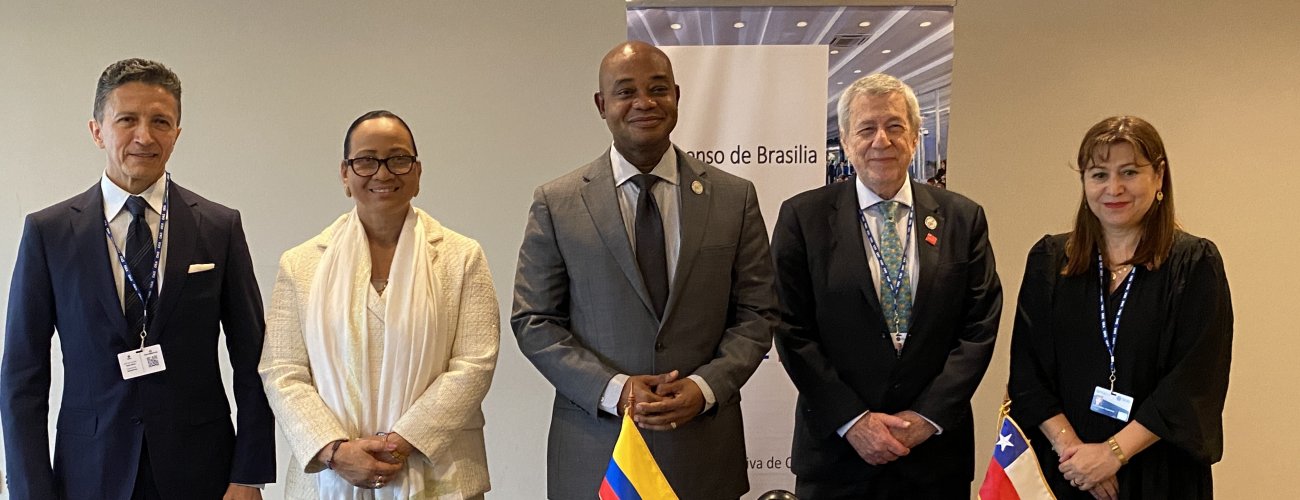 Chile entrega presidencia rotativa del Consenso de Brasilia a Colombia