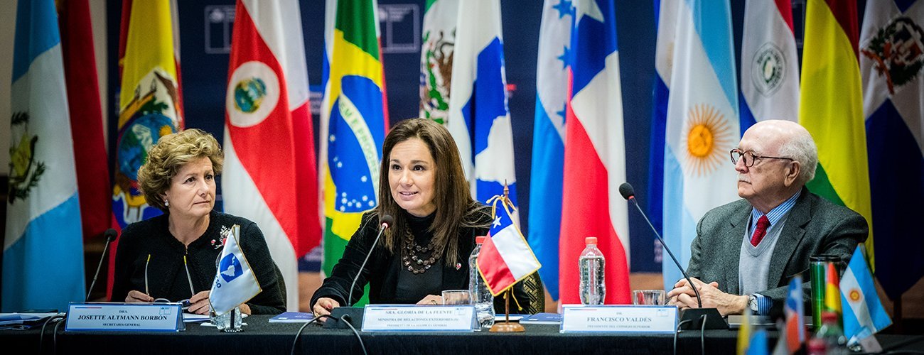 Canciller (s) preside la XXV Asamblea General de la Flacso