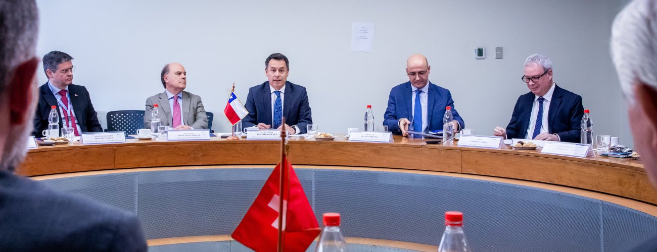 Chile y Suiza realizan VII Reunión de Consultas Políticas