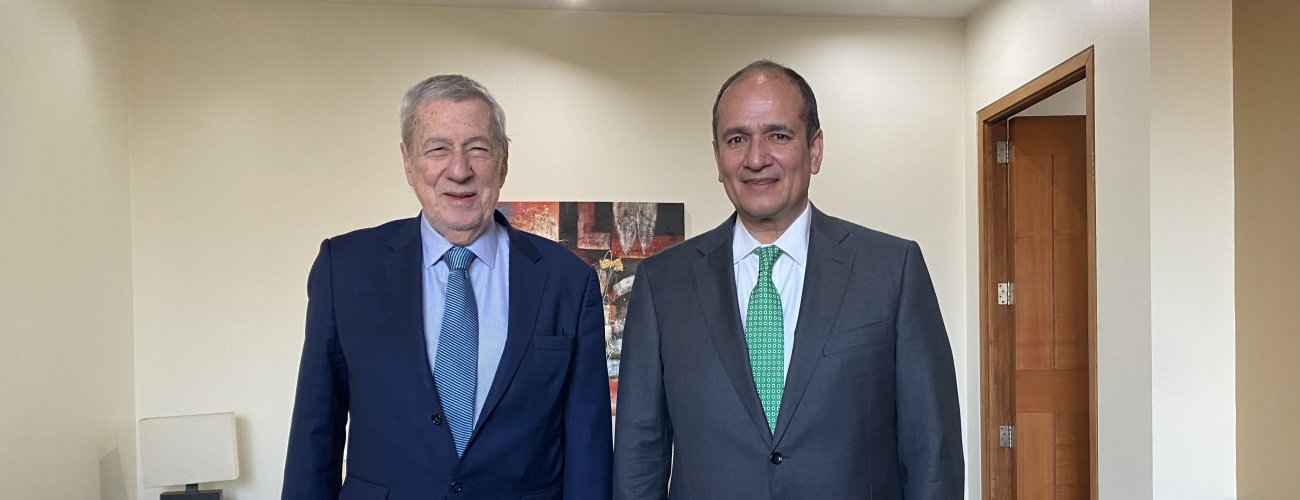 Canciller se reúne con gobernador del Biobío