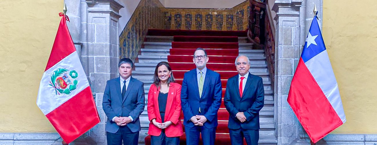 Chile y Perú sostienen reunión de seguridad entre subsecretarios de Relaciones Exteriores e Interior