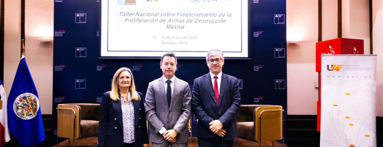Cancillería desarrolla taller sobre el control del financiamiento de la proliferación de armas de destrucción masiva