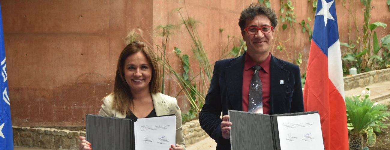 La Academia Diplomática de Chile y ESO firman un convenio de colaboración para estrechar vínculos en diplomacia científica