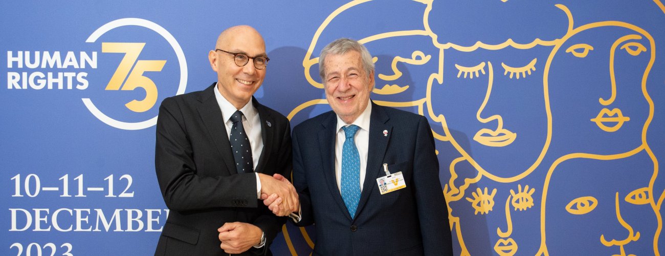 Canciller sostiene reuniones con alto comisionado para los Derechos Humanos y con director general de la OIT