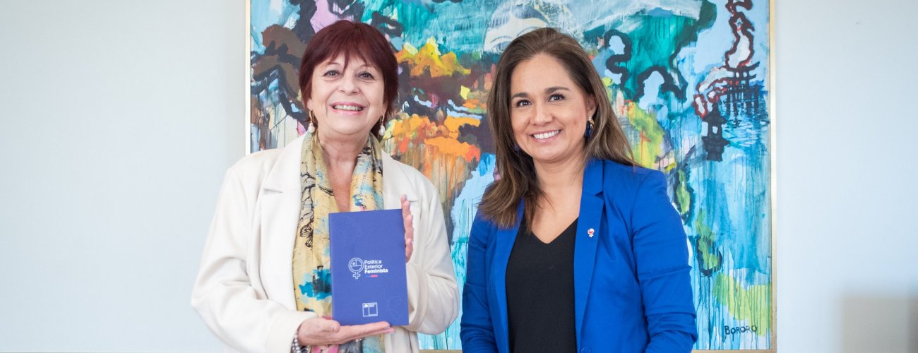 Canciller (s) se reúne con representante especial para la Política Exterior Feminista de Argentina