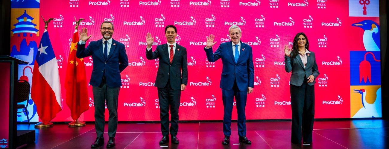 Canciller encabeza el lanzamiento de ChileWeek China 2023
