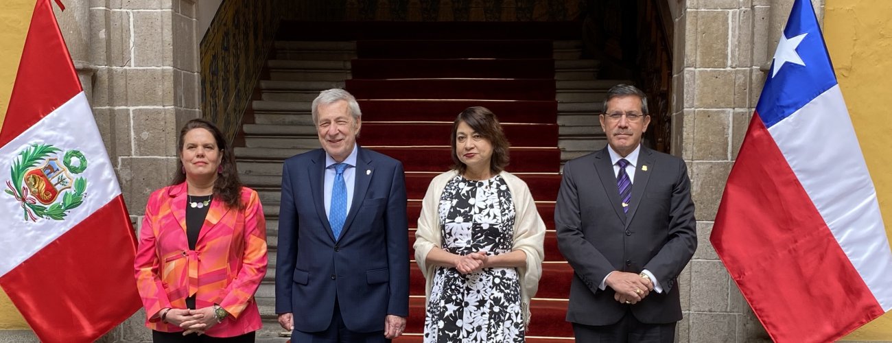 Canciller y ministra de Defensa encabezan reunión del mecanismo 2+2 con Perú