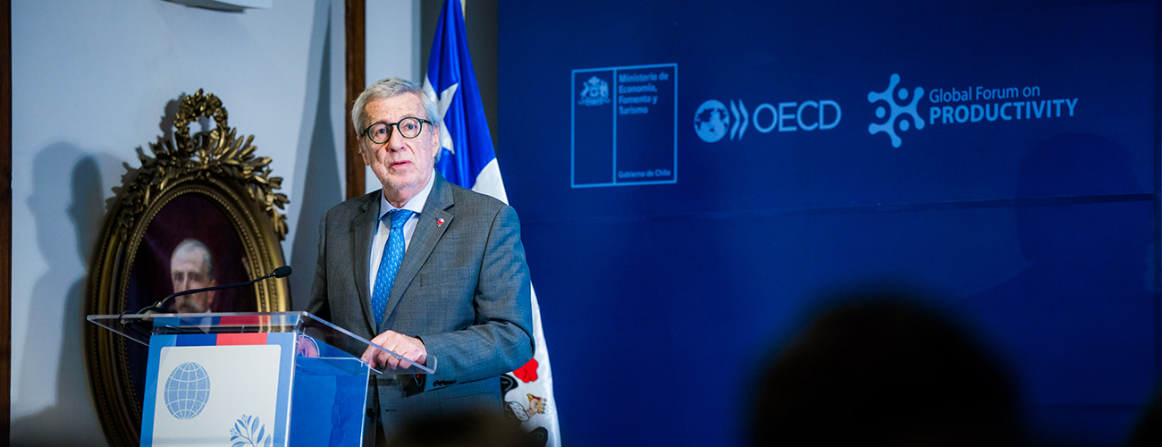 Canciller participa en la inauguración de la conferencia anual del Foro Global sobre Productividad de la OCDE