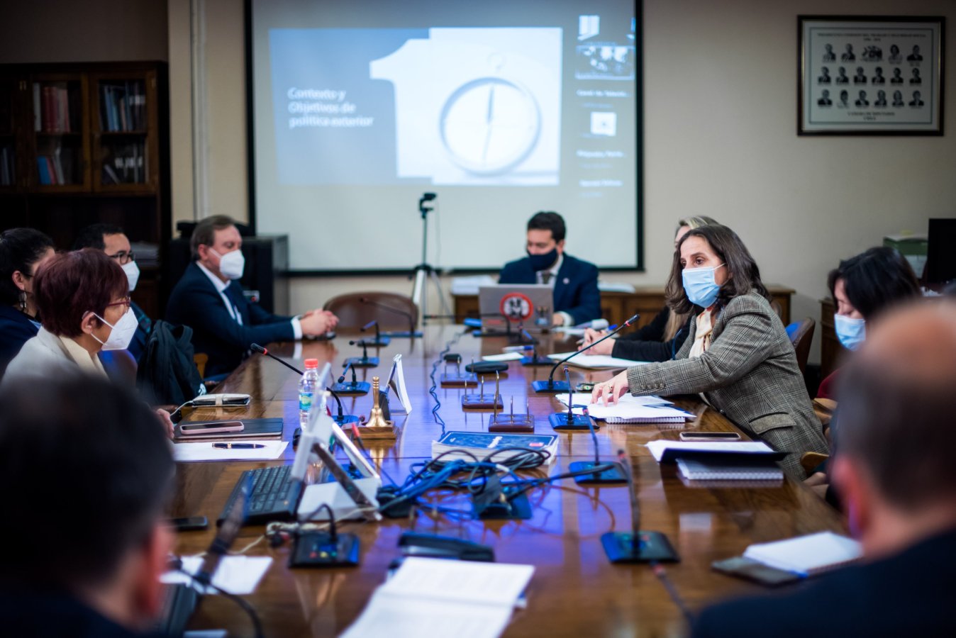 Ministra Antonia Urrejola asiste a la Comisión de Relaciones Exteriores de la Cámara de Diputadas y Diputados