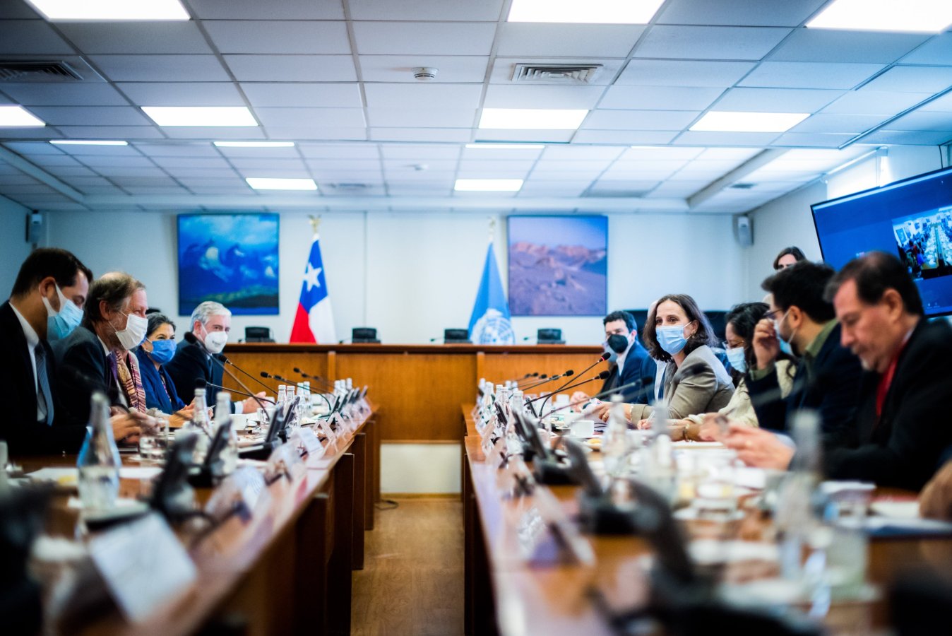 Canciller Antonia Urrejola encabeza comité sobre la implementación del Marco de Cooperación para el Desarrollo Sostenible