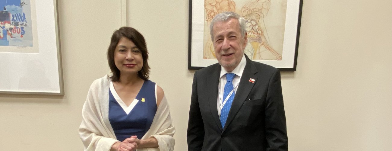 Canciller Alberto van Klaveren sostiene reuniones bilaterales con sus pares de Haití, Costa Rica, Canadá y Perú