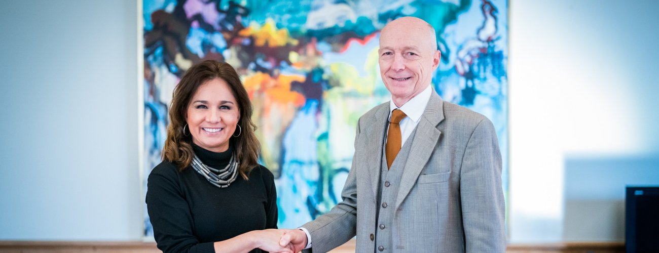 Subsecretaria Gloria de la Fuente se reúne con embajador de Austria en Chile