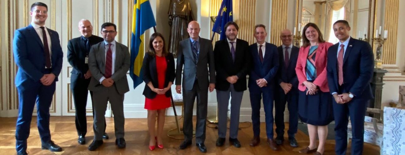 Subsecretaria Gloria de la Fuente encabeza consultas políticas entre Chile y Suecia
