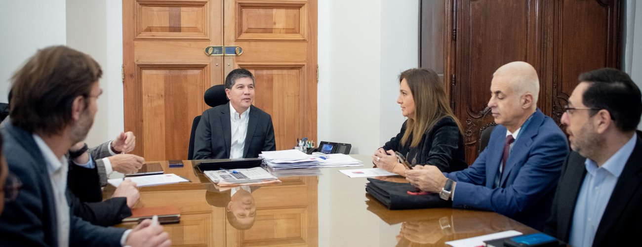 Subsecretaria Gloria de la Fuente se reúne con su par de Interior