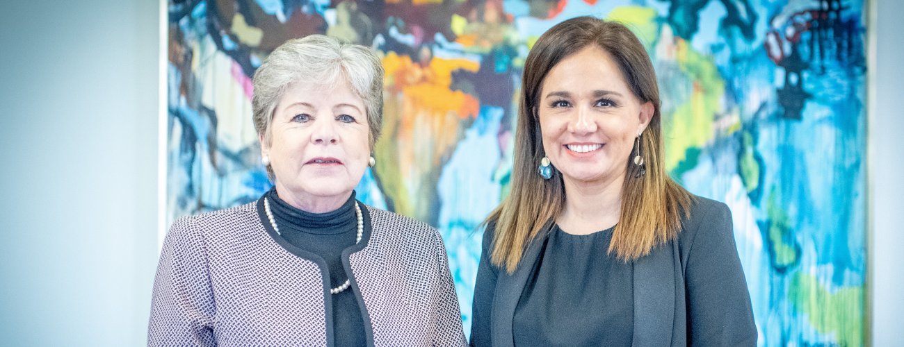 Subsecretaria Gloria de la Fuente se reúne con embajadora de México en Chile