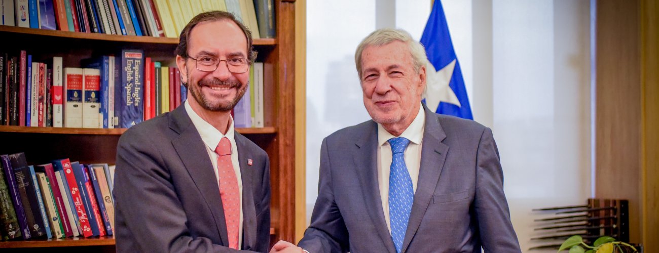 Canciller recibe al Secretario General de ISO