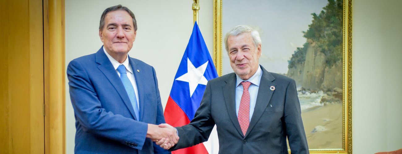 Canciller van Klaveren se reúne con Director de la Organización Panamericana de la Salud