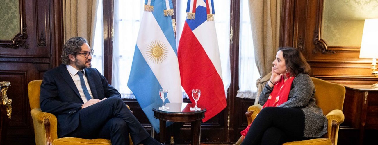 Ministra Antonia Urrejola se reúne con el Canciller Santiago Cafiero: “Seguimos profundizando nuestros lazos con Argentina”