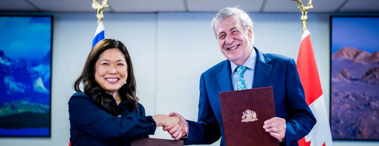 Canciller Alberto van Klaveren se reúne con Ministra de Comercio Internacional de Canadá y reafirman compromiso con un desarrollo sostenible e inclusivo