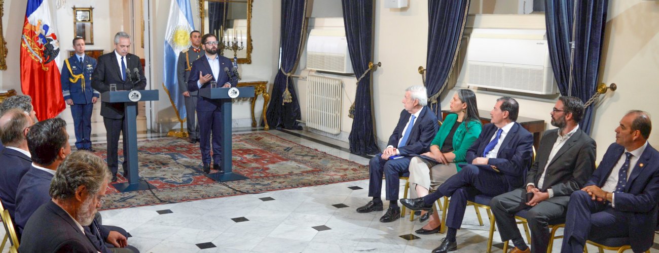 Comunicado conjunto Chile- Argentina Visita Oficial a Chile del Presidente de la República Argentina, Alberto Fernández