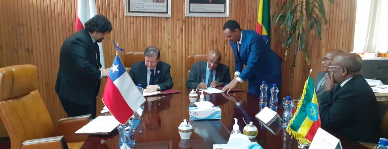 Chile firma Memorándum de Entendimiento con Etiopía sobre Consultas Políticas