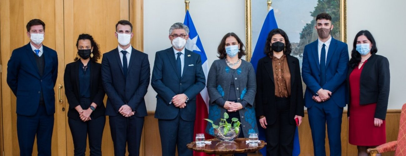 Ministra Antonia Urrejola se reúne con representantes de la Comisión Interamericana de Derechos Humanos