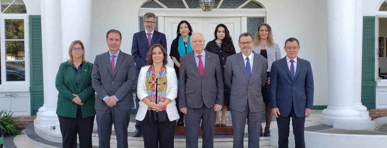 Canciller Antonia Urrejola se reúne con el pleno de la Corte Interamericana de Derechos Humanos