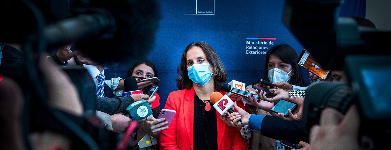 Punto de prensa de la Canciller Antonia Urrejola sobre designación de nuevos embajadores