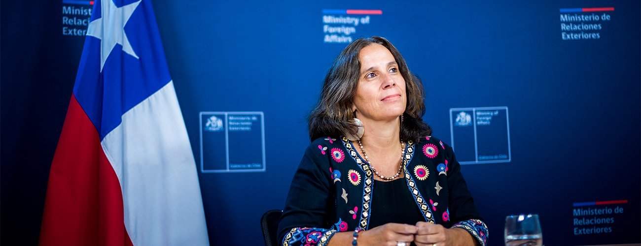 Canciller Antonia Urrejola: “El desarrollo de una política exterior feminista será un sello distintivo y elemento de vanguardia de nuestra diplomacia”