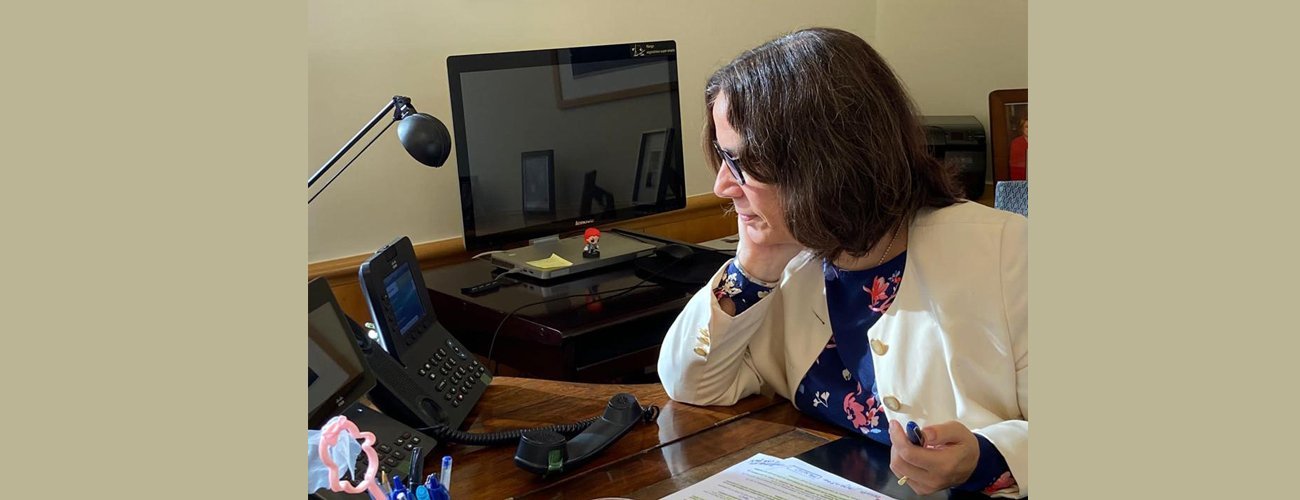 Ministra Antonia Urrejola sostiene conversación telefónica con Secretario de Estado de EE.UU.