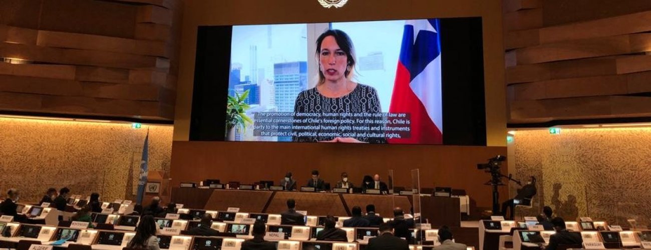 Chile promueve su candidatura como miembro del Consejo de Derechos Humanos de la ONU
