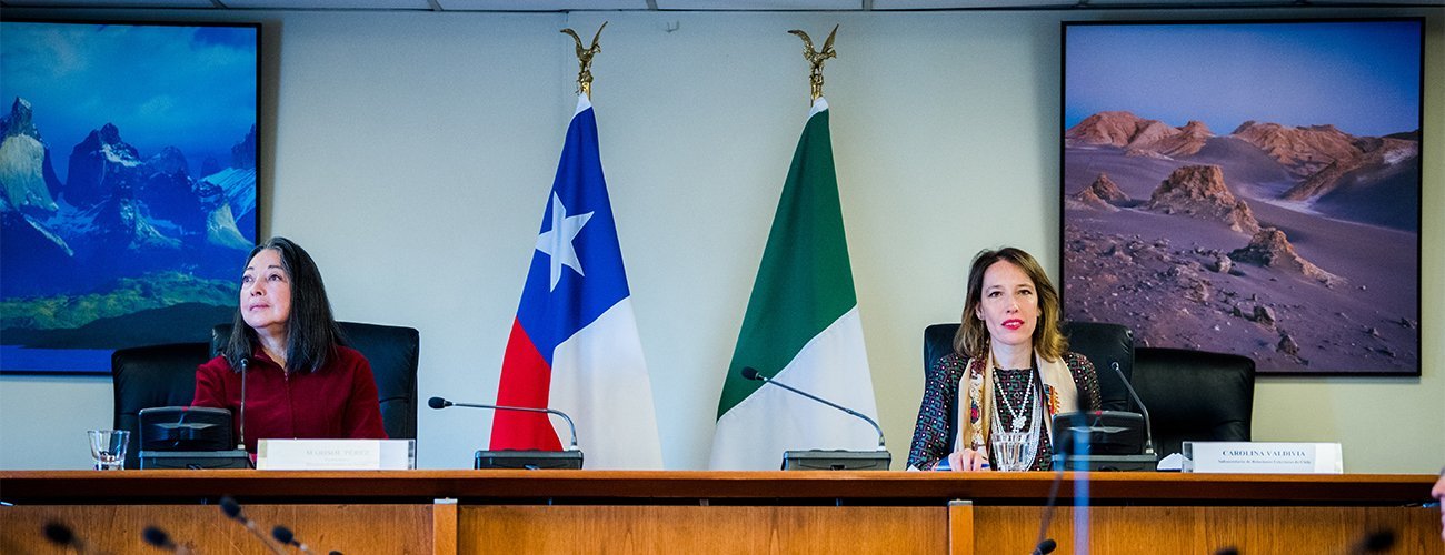 Subsecretaria Carolina Valdivia copreside II Reunión del Grupo de Trabajo Mixto Chile-Italia