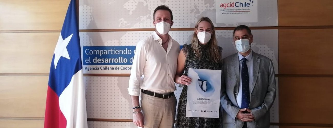 Director de Asuntos Antárticos se reúne con Phillipe Cousteau, representante del movimiento Antártica2020